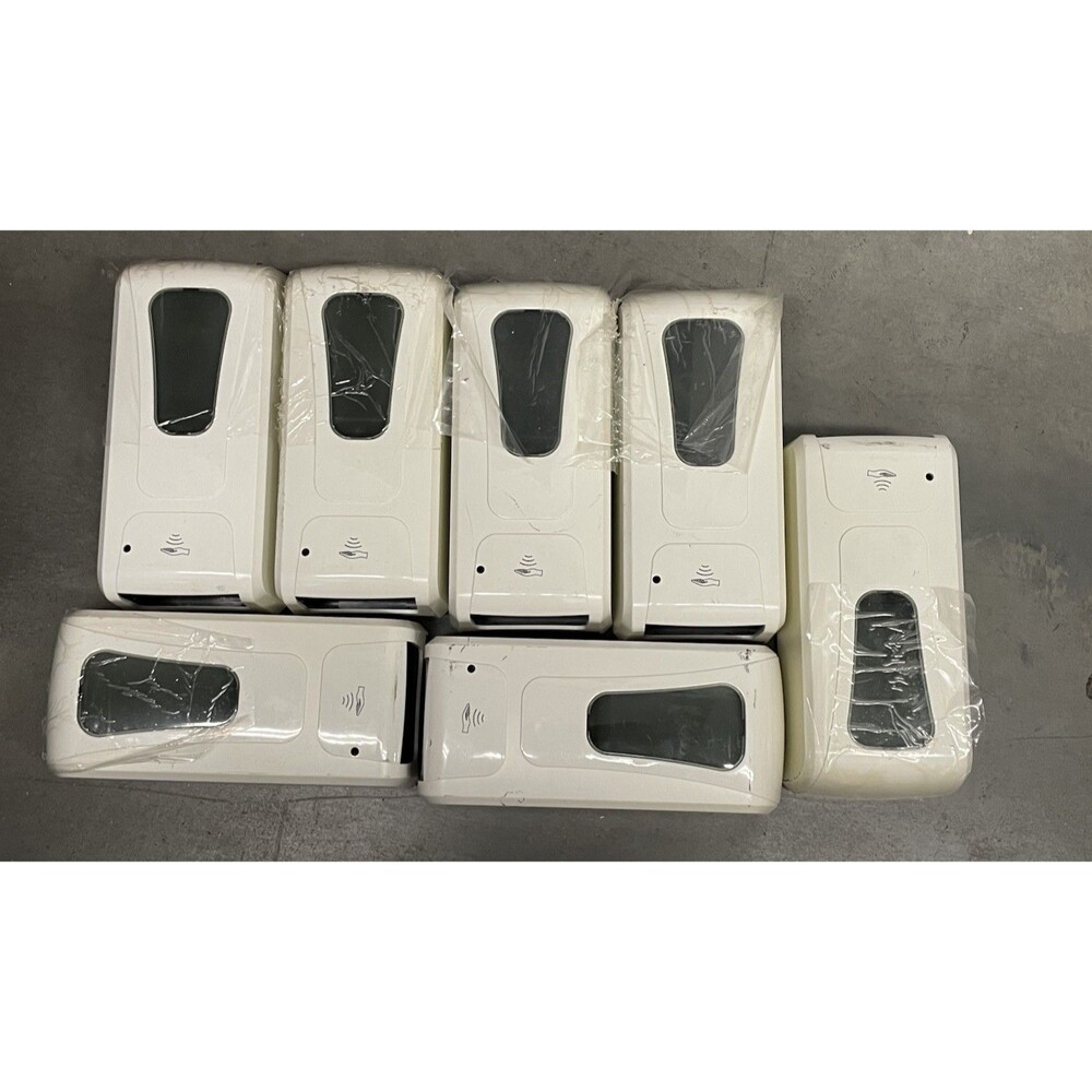 Lot of 7 Automatic Touchless Hand Sanitizer Dispenser Gel Soap Pump - New